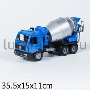 БЕТОНОМЕШАЛКА МЕТАЛЛ. "MERCEDES BENZ ACTROS 1853 " 1:32, ОТКРЫВ. ДВЕРИ В КОР. в кор.2*6шт ― Luckfamily.ru
