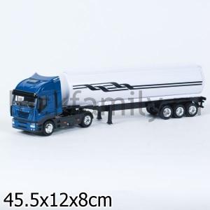 МАШИНА МЕТАЛЛ. ЦИСТЕРНА "IVECO STRALIS" 1:43 В КОР. в кор.12шт ― Luckfamily.ru