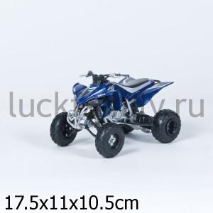 КВАДРОЦИКЛ МЕТАЛЛ. "YAMAHA YZF 450" 1:12, ЦВЕТ В АССОРТ. В КОР. в кор.2*18шт ― Luckfamily.ru