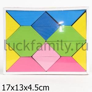 ТРЕУГОЛЬНИКИ ЦВЕТНЫЕ в кор.33шт ― Luckfamily.ru