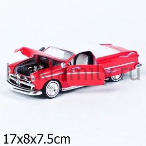 МАШИНА 1949 FORD STREET ROD COUPE МЕТАЛЛ. ИНЕРЦ. ОТКРЫВ. ДВЕРИ, В АССОРТ. В КОР. в кор.4*24шт ― Luckfamily.ru