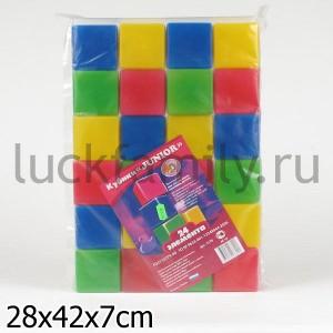 КУБИКИ "JUNIOR"  в кор.5шт ― Luckfamily.ru