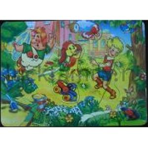 РАМКА-ВКЛАДЫШ ДЕРЕВЯН. "ИГРАЕМ ВМЕСТЕ" КАРЛСОН A00992 29*21СМ в кор.36шт ― Luckfamily.ru