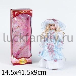 КУКЛА ФАРФОР 35СМ В РУСС. КОР. в кор.24шт ― Luckfamily.ru