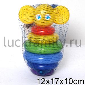 УШАСТИК МИНИ-ПИРАМИДА С КОЛЬЦАМИ В СЕТКЕ в уп.25шт ― Luckfamily.ru