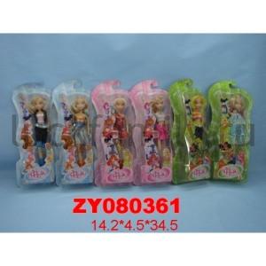 КУКЛА В АССОРТ. НА КАРТ. (РУСС. УП.) 14*5*35СМ в кор.2*36шт ― Luckfamily.ru