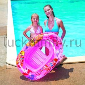 ПЛОТ ДЛЯ ПЛАВАНИЯ BESTWAY НАДУВНОЙ ДЕТСКИЙ 102*68СМ, ДИЗАЙН WINX В КОР. (БОИТСЯ ХОЛОДА) в кор.12шт ― Luckfamily.ru