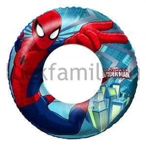 КРУГ ДЛЯ ПЛАВАНИЯ НАДУВНОЙ BESTWAY 56СМ, ДИЗАЙН SPIDER MAN В КОР. (БОИТСЯ ХОЛОДА) в кор.36шт ― Luckfamily.ru