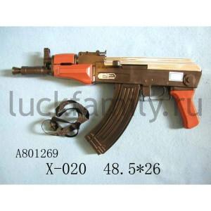 АВТОМАТ ПНЕВМ. НА РЕМНЕ, С ПУЛЬКАМИ P998 В ПАК. в кор.2*24шт ― Luckfamily.ru