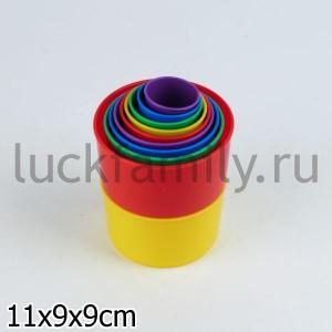 ЗАНИМАТЕЛЬНАЯ ПИРАМИДКА №2 (10 ЭЛ) в кор.20шт ― Luckfamily.ru