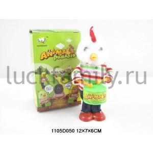 ЗАВОДНОЙ ПЕТУХ С БАРАБАНОМ В КОР. 12*7*6СМ в кор.4*108шт ― Luckfamily.ru