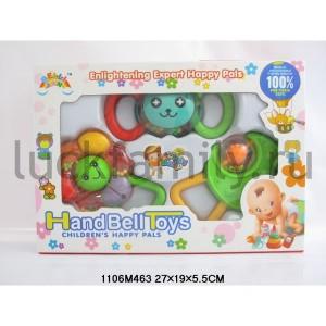 НАБОР ИЗ 3-Х ПОГРЕМУШЕК В КОР. 27*19*6СМ в кор.2*48наб ― Luckfamily.ru
