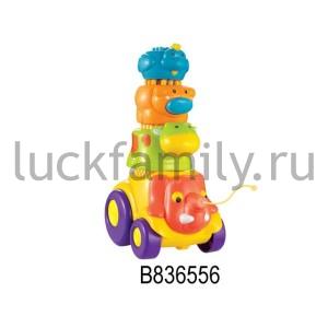 КАТАЛКА-ПИРАМИДКА НА ВЕРЕВОЧКЕ 8726 В КОР. в кор.2*18шт ― Luckfamily.ru