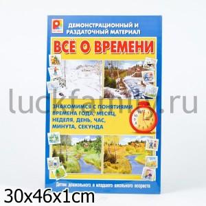 НАСТ. ИГРА "ВСЕ О ВРЕМЕНИ" в кор.14шт ― Luckfamily.ru