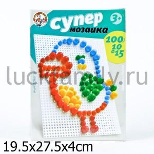 СУПЕР МОЗАИКА D10+15/100ЭЛ./5 ЦВЕТОВ в уп.16шт ― Luckfamily.ru