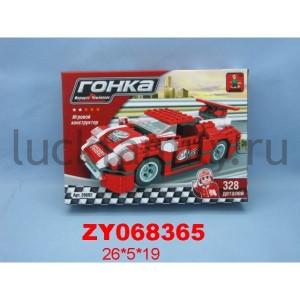 КОНСТРУКТОР ПЛАСТ. "ГОНКА" 328ДЕТ. 26602 В РУСС. КОР. 26*5*19СМ в кор.2*36шт ― Luckfamily.ru