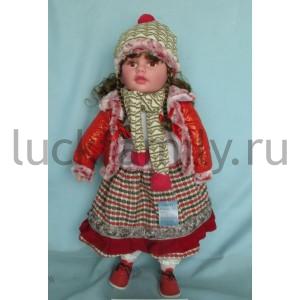КУКЛА ВИНИЛОВАЯ 55СМ ОЗВУЧ. 100 ФРАЗ, РУССИФИЦ. В ПЛАСТ. СУМКЕ в кор.12шт ― Luckfamily.ru