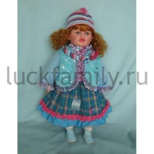 КУКЛА ВИНИЛОВАЯ 55СМ ОЗВУЧ. 100 ФРАЗ, РУССИФИЦ. В ПЛАСТ. СУМКЕ в кор.12шт ― Luckfamily.ru