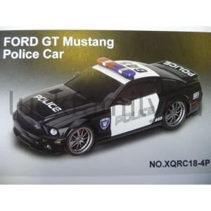 МАШИНА Р/У "FORD GT500 MUSTANG POLICE CAR" 1:18 СО СВЕТОМ В КОР. в кор.12шт ― Luckfamily.ru