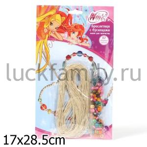 НАБОР Д/ТВОРЧЕСТВА "ИГРАЕМ ВМЕСТЕ" WINX "МОДНЫЕ УКРАШЕНИЯ" В ПАК. (РУСС. УП.) в кор.2*72шт ― Luckfamily.ru