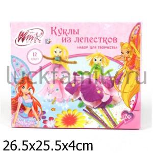 НАБОР Д/ТВОРЧЕСТВА "ИГРАЕМ ВМЕСТЕ" WINX "КУКЛЫ ИЗ ЛЕПЕСТКОВ" В РУСС. КОР. в кор.36шт ― Luckfamily.ru