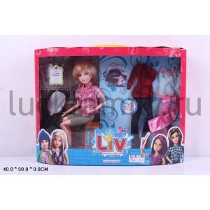 КУКЛА С НАБОРОМ ОДЕЖДЫ И АКСЕСС. 1505 В КОР. 40*30*9СМ в кор.2*12шт ― Luckfamily.ru