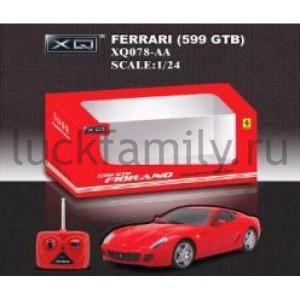 МАШИНА Р/У "FERRARI 599GTB FIORANO" 1:24, СО СВЕТОМ В КОР. в кор.12шт ― Luckfamily.ru