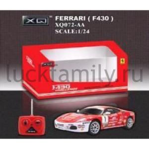 МАШИНА Р/У "FERRARI 1# F430 CHALLENGE TEAM" 1:24, СО СВЕТОМ В КОР. в кор.12шт ― Luckfamily.ru