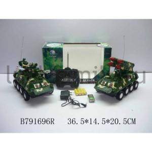 ВОЕННАЯ ТЕХНИКА Р/У НА АККУМ. СВЕТ+ЗВУК, В АССОРТ. 0270 В РУСС. КОР. 37*15*21СМ в кор.2*6шт ― Luckfamily.ru