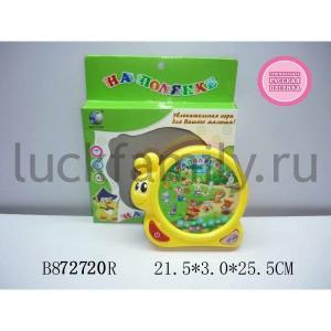 ИГРУШКА ОБУЧАЮЩ. НА БАТ. РУССИФИЦ., В ФОРМЕ УЛИТКИ В РУСС. КОР. 22*3*26СМ в кор.2*42шт ― Luckfamily.ru