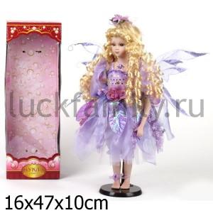 КУКЛА-ФЕЯ ФАРФОРОВАЯ 45СМ В РУСС. КОР. в кор.12шт ― Luckfamily.ru