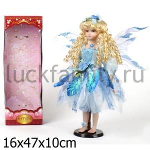 КУКЛА-ФЕЯ ФАРФОРОВАЯ 45СМ В РУСС. КОР. в кор.12шт ― Luckfamily.ru