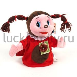 ПЕРЧАТОЧНАЯ ИГРУШКА "МУЛЬТИ-ПУЛЬТИ" БОЖЬЯ КОРОВКА МИЛА ("ЛУНТИК") В ПАК. 25СМ в кор.24шт ― Luckfamily.ru