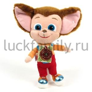 МЯГКАЯ ИГРУШКА "МУЛЬТИ-ПУЛЬТИ" БАРБОСКИНЫ МАЛЫШ, МУЗ. РУСС. ЧИП В ПАК. 20СМ в кор.24шт ― Luckfamily.ru