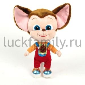 МЯГКАЯ ИГРУШКА "МУЛЬТИ-ПУЛЬТИ" БАРБОСКИНЫ МАЛЫШ, МУЗ. РУСС. ЧИП В ПАК. 35СМ в кор.12шт ― Luckfamily.ru