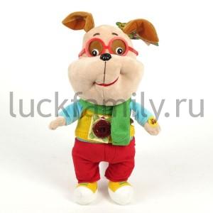 МЯГКАЯ ИГРУШКА "МУЛЬТИ-ПУЛЬТИ" БАРБОСКИНЫ ГЕНКА, ОЗВУЧ. МУЗ. ЧИП В ПАК. 36СМ в кор.12шт ― Luckfamily.ru