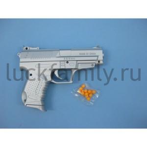 ПИСТОЛЕТ ПНЕВМ. С ПУЛЬКАМИ В ПАК. в кор.2*216шт ― Luckfamily.ru