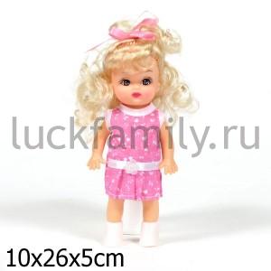 КУКЛА "НАСТЕНЬКА" В АССОРТ. В ПАК. (РУСС. УП.) 17СМ в кор.3*72шт ― Luckfamily.ru