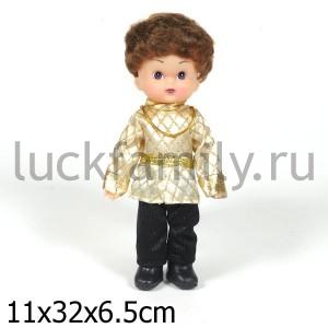 КУКЛА "НАСТЕНЬКА" В АССОРТ. В ПАК. (РУСС. УП.) 20СМ в кор.6*24шт ― Luckfamily.ru