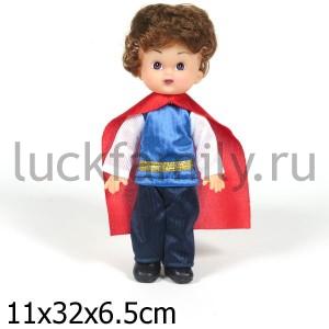 КУКЛА "НАСТЕНЬКА" В АССОРТ. В ПАК. (РУСС. УП.) 20СМ в кор.6*24шт ― Luckfamily.ru