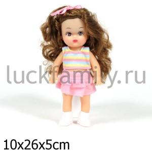 КУКЛА "НАСТЕНЬКА" В АССОРТ. В ПАК. (РУСС. УП.) 17СМ в кор.3*72шт ― Luckfamily.ru
