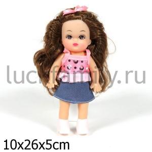 КУКЛА "НАСТЕНЬКА" В АССОРТ. В ПАК. (РУСС. УП.) 17СМ в кор.3*72шт ― Luckfamily.ru
