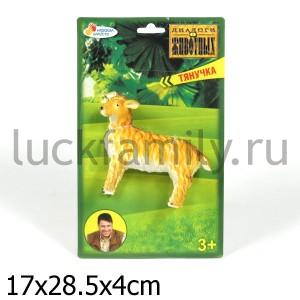 ЖИВОТНОЕ -ТЯНУЧКА "ИГРАЕМ ВМЕСТЕ" В АССОРТ. НА КАРТ. (РУСС. УП.) в кор.2*72шт ― Luckfamily.ru