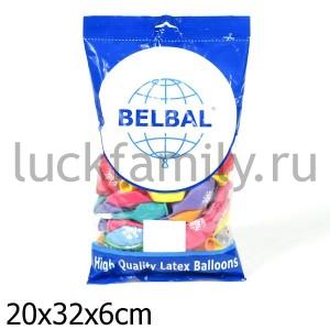 ШАРИК НАДУВНОЙ 12" С РИС. "С ДНЕМ РОЖДЕНИЯ" УП-50ШТ ― Luckfamily.ru
