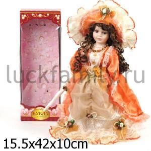 КУКЛА ФАРФОР 40СМ В РУСС. КОР. в кор.12шт ― Luckfamily.ru