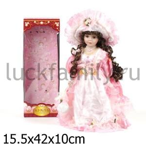 КУКЛА ФАРФОР 40СМ В РУСС. КОР. в кор.12шт ― Luckfamily.ru