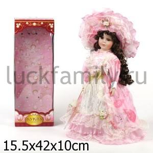 КУКЛА ФАРФОР 40СМ В РУСС. КОР. в кор.12шт ― Luckfamily.ru