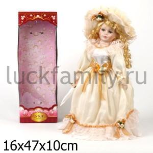 КУКЛА ФАРФОР 45СМ В РУСС. КОР. в кор.12шт ― Luckfamily.ru
