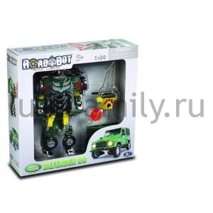 РОБОТ-ТРАНСФОРМЕР "GALAXY DEFENDER" 1:24 LAND ROVER СО СВЕТОМ В КОР. в кор.18шт ― Luckfamily.ru