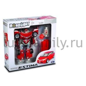 РОБОТ "GALAXY DEFENDER" 1:24 TOYOTA ESTIMA СО СВЕТОМ 53041 В КОР. в кор.18шт ― Luckfamily.ru